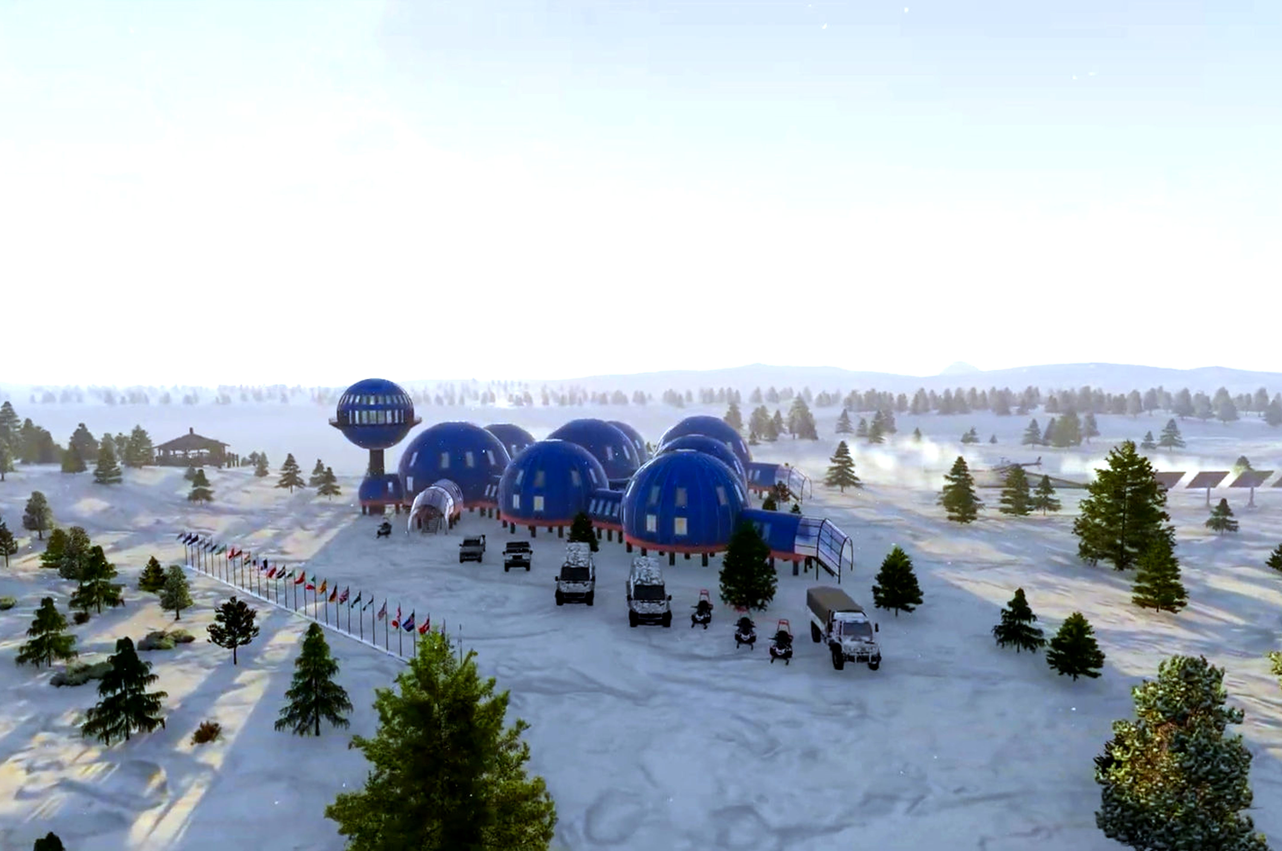 Арктическая станция «Снежинка» начнет свою работу в 2025 году  - фото 1