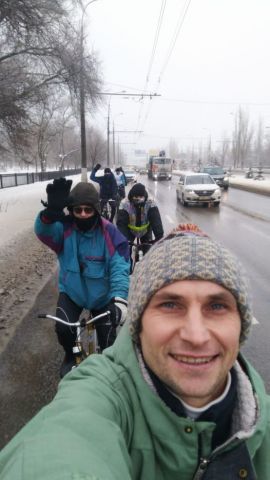 Велопарад в Волгограде был накануне 1 января 2022 года  - фото 1