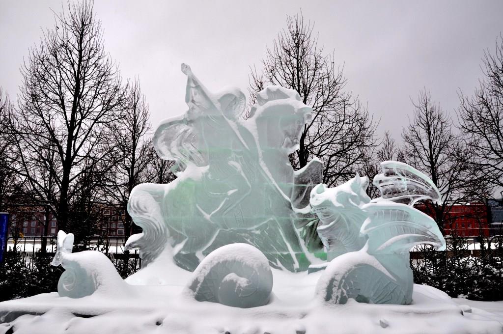 Фестиваль ледовых скульптур в парке искусств «Музеон» - фото 6