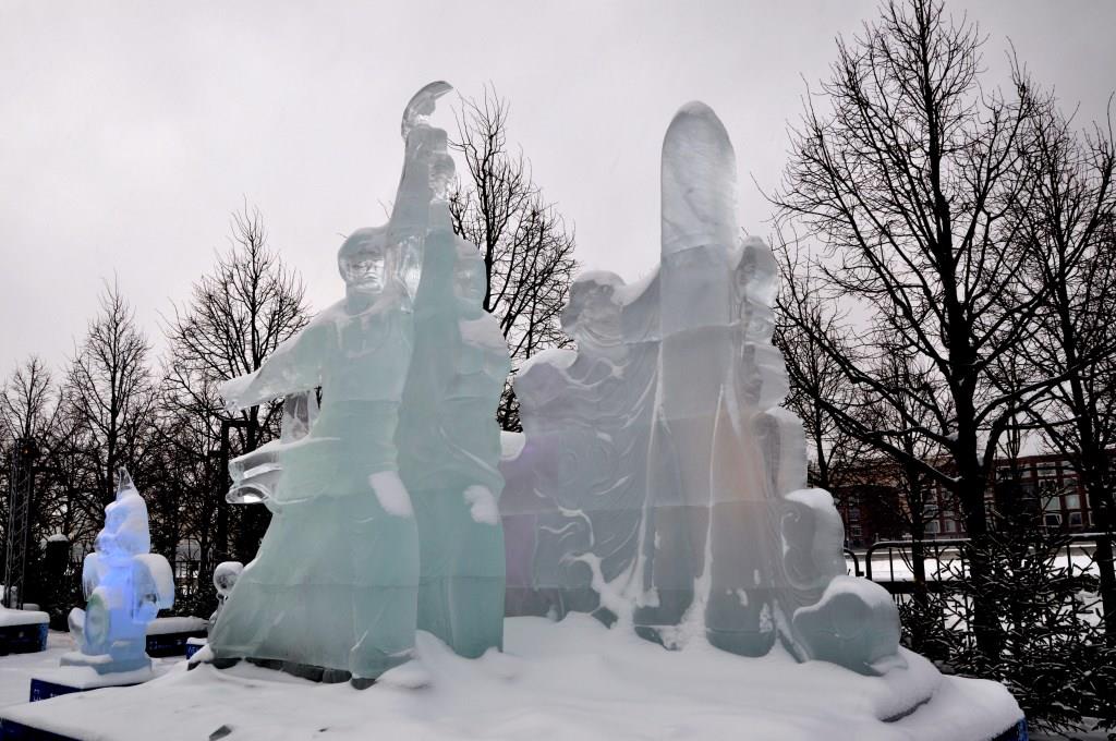 Фестиваль ледовых скульптур в парке искусств «Музеон» - фото 7