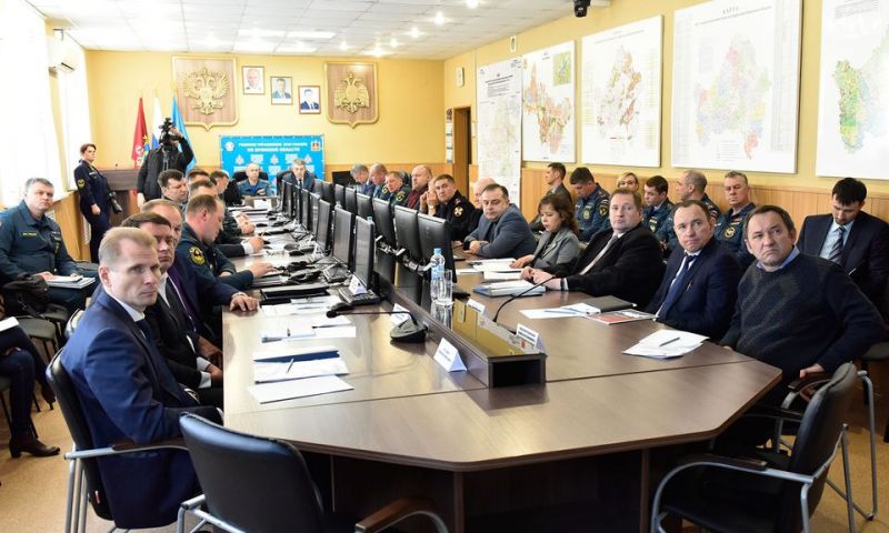 Начальник Управления лесами Брянской области Владимир Дзубан принял участие в командно-штабных учениях - фото 1